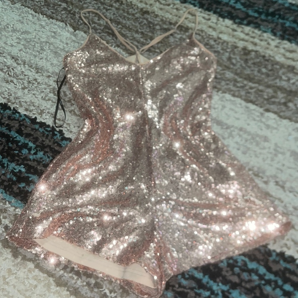 Sequin romper